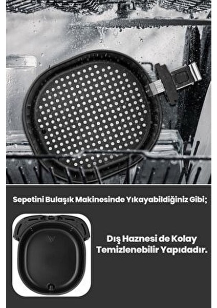 Crispy Airfryer Sıcak Hava Fritözü