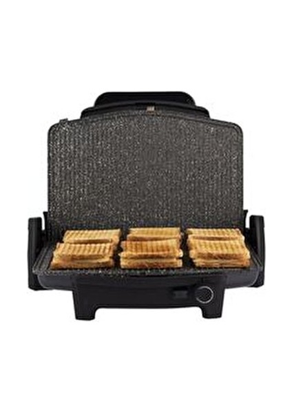 GH26262 AYVALIK STIL GH26262 TOST MAKINESI SIYAH
