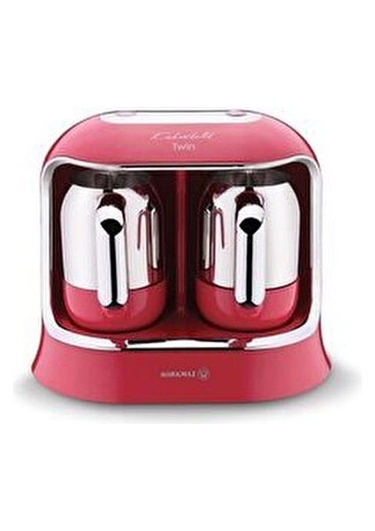 Kahvekolik Twin Kahve Makinesi VivaKrom fırsatları