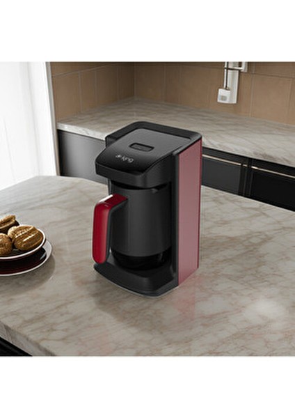 Kıng Mojjo K-601 Kırmızı Turk Kahve Mak. indirimleri