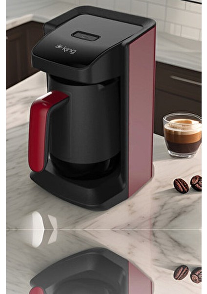 Kıng Mojjo K-601 Kırmızı Turk Kahve Mak.