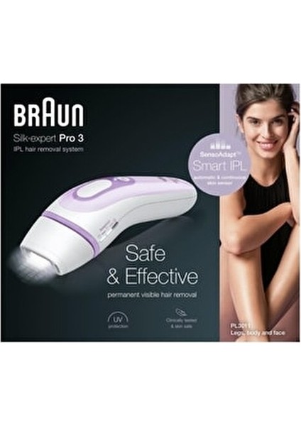 Silk Expert Pro 3 PL3011 300.000 Atımlı, 1 Başlıklı IPL
