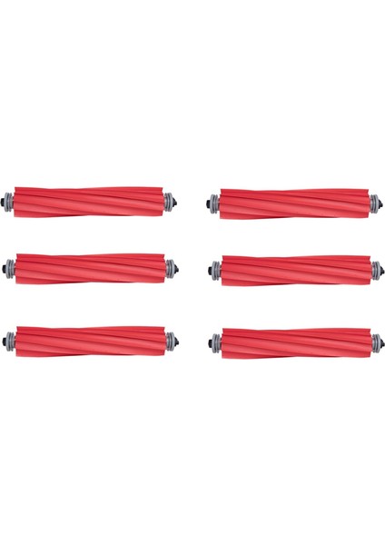 S7 Robot Süpürge Aksesuarları Yedek Parçaları Için Roborock Kauçuk Ana Fırçası Için 6 Adet Robot Süpürge (Yurt Dışından)