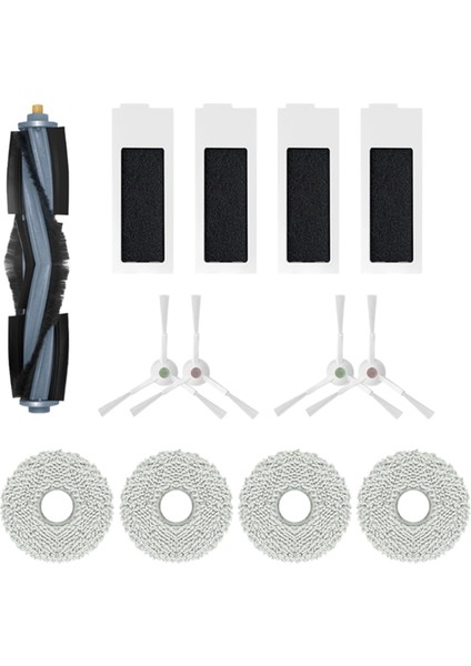 Ecovacs Deeboot T20 Max T20 Pro / Max Plus Robot Süpürge Yedek Parçaları Ana Yan Fırça Hepa Filtre Paspas Bezi (Yurt Dışından) fırsatları