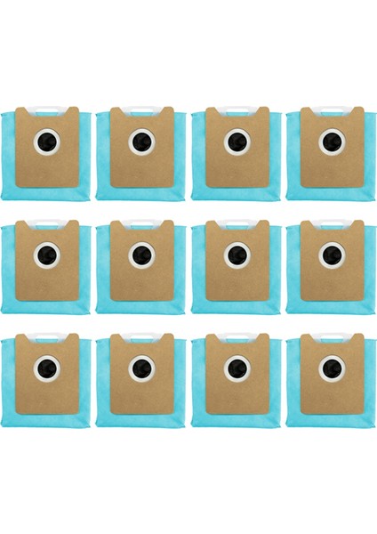 Eufy G40+/G40 Hibrit Robot Süpürge Aksesuarları Için 12 Adet Toz Torbası Evsel Çöp Toz Torbası (Yurt Dışından)