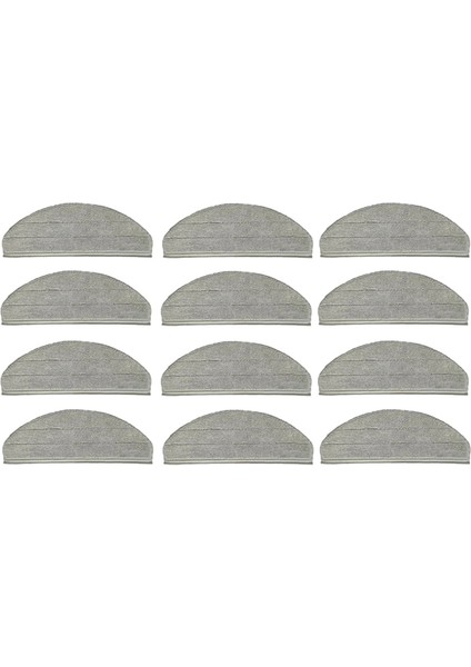 Xiaomi Mijia MJSTP/MJST1S Kendi Kendini Temizleyen Süpürge Robotu Elektrikli Süpürge Yedek Parçaları Için 12 Adet Paspas Bezi (Yurt Dışından)