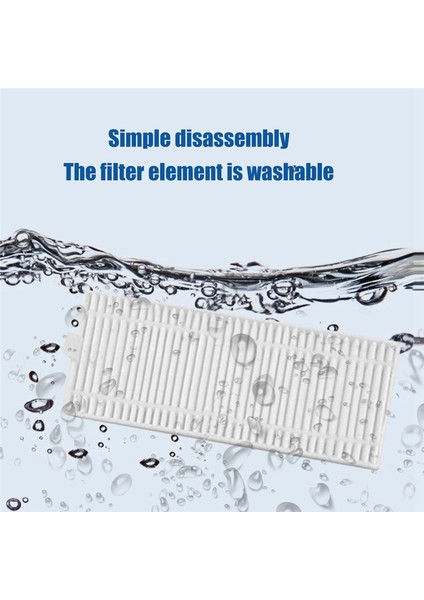 360 S8 S8 Plus Süpürge Robotu Aksesuarları Filtresi Için Uygun 5 Adet Elektrikli Süpürge Yedek Hepa Filtresi (Yurt Dışından) indirimleri