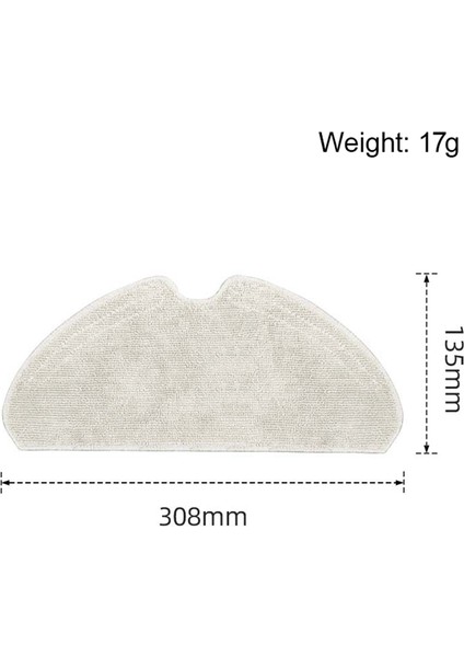 Dreame D10S / D10S Pro Aksesuarları Için 16 Adet Robot Süpürge Paspas Bezi Yedek Parçaları (Yurt Dışından) fiyatları