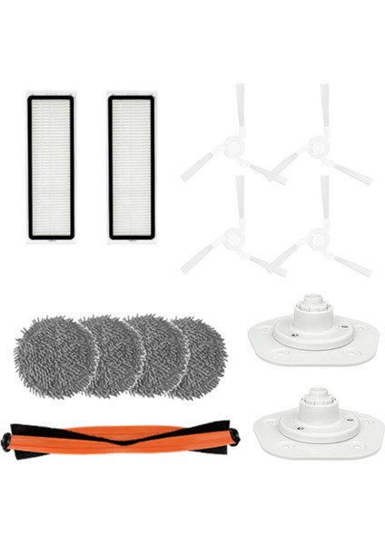 Xiaomi Mijia Pro STYTJ06ZHM Kendi Kendini Temizleyen Robot Süpürge Ana Yan Fırça Paspas Hepa Filtresi Için Yedek Parçalar (Yurt Dışından)