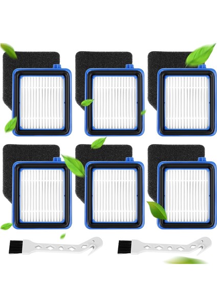 Aeg Askw1,qx6,qx7,qx8-2 Kablosuz Elektrikli Süpürge Için Yedek Filtre (Yurt Dışından)