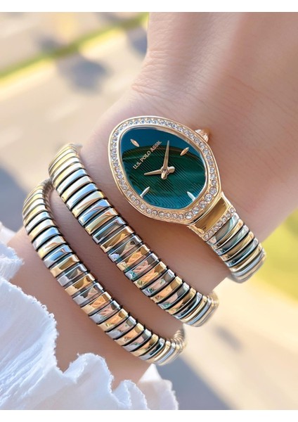 U.s.polo Assn. Çelik Kordon ve Kasa Kararma Renk Atma Yapmaz 2 Yıl Garantili Kadın Kol Saati Mdl.01