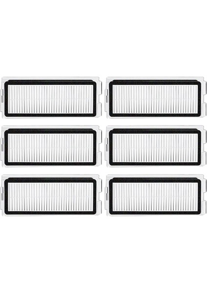Jonr P20 Pro / Jonr T5 Pro Robot Süpürge Aksesuarları Için Yedek Hepa Filtreleri Yıkanabilir Filtre 6 Adet (Yurt Dışından)