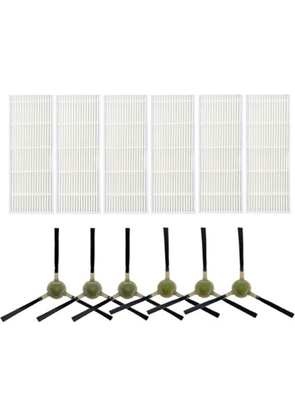 Okp Life K2 K3 K4 Için Lefant M210 M210S Robot Süpürge, Süpürge Aksesuarları ve Yedek Parçalarına Uygun Filtre Yan Fırça Seti (Yurt Dışından)