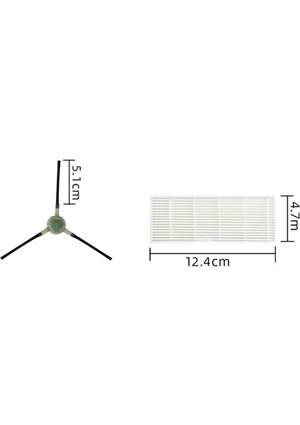 Okp Life K2 K3 K4 Için Lefant M210 M210S Robot Süpürge, Süpürge Aksesuarları ve Yedek Parçalarına Uygun Filtre Yan Fırça Seti (Yurt Dışından) indirimleri