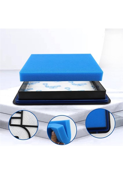 Philips Powerpro Compact ve Active Elektrikli Süpürge FC8010/01 FC9331 FC9332 FC9555, FC9556 Için Yedek Filtre Seti (Yurt Dışından) fiyatları