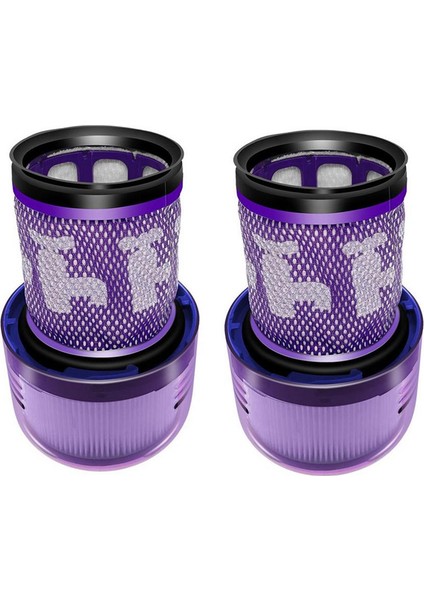 Dyson V12 Elektrikli Süpürgeler Için 2 Parça Filtre Değişimi, 971517-01 Parçasıyla Karşılaştırın (Yurt Dışından)