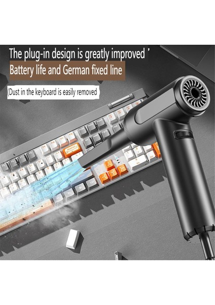 Yüksek Güçlü Kablolu Toz Üfleyici Mini Bilgisayar Ana Bilgisayar Klavye Toz Toplayıcı El Tipi Ev Tipi Üfleyici Abd Fişi (Yurt Dışından) indirimleri