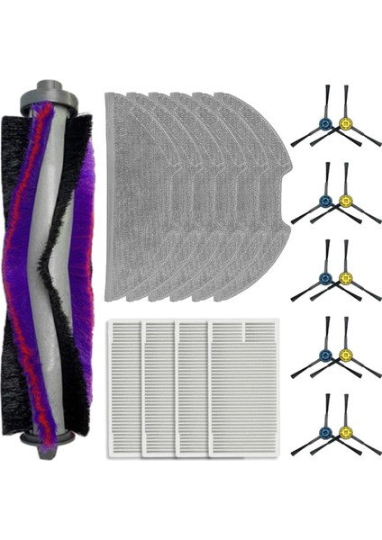 Midea M9, Eureka NERE10S, E10S ve Obode A8 Robot Süpürge Için Yedek Parçalar, Aksesuarlar, Ana Fırça (Yurt Dışından)