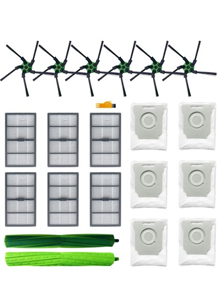 Irobot Roomba S9 (9150) S9+ S9 Plus (9550) S Serisi Robot Temizleyici Ana Fırça Yan Fırça Filtre Toz Torbaları (Yurt Dışından) indirimleri