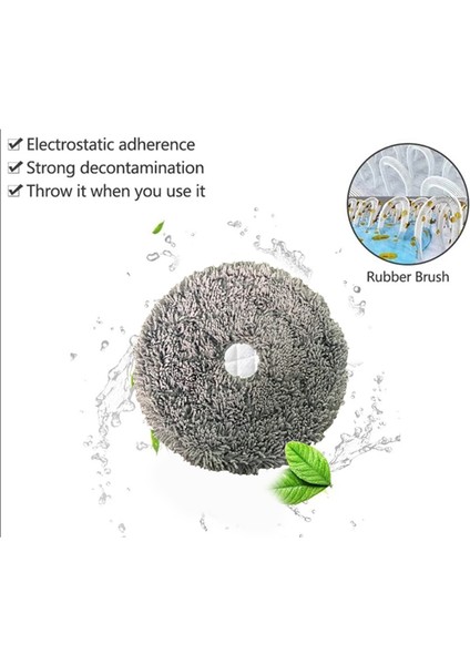 Uwant U200 Robot Süpürge Yedek Parçaları Için 3 Adet Yıkanabilir Paspas Bezi (Yurt Dışından) indirimleri