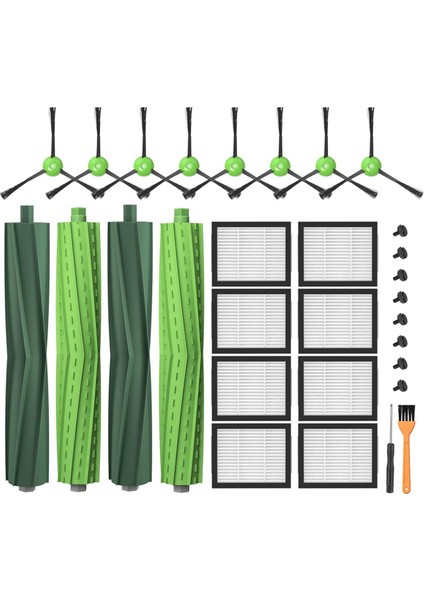 Irobot Roomba E5 I3 I7 J7 I4 I7+ I3+ I4+ I6 I6+ I8 I8+ J7+/plus E6 E7, E & I & J Serisi Elektrikli Süpürge Aksesuarları (Yurt Dışından)