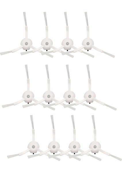 Xiaomi Mijia SDJQR01RR 1s / S50 S55 T6 T7 P50 Elektrikli Süpürge Parçaları Ev Temizliği Için 12 Adet Yan Fırça (Yurt Dışından)