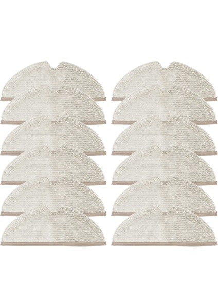 Xiaomi Roborock S5 Max S6 Pure S6 Maxv S5 S51 S50 S55 E25 E35 Elektrikli Süpürge Parçaları Için 12 Adet Paspas Bezi Aksesuarları (Yurt Dışından)