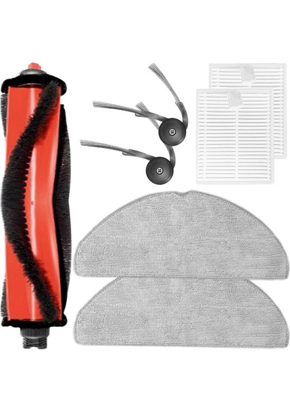 Roborock Q7 M5 Robot Süpürge Parçaları Ana Yan Fırça Hepa Filtreleri Paspas Pedleri Aksesuar Seti (Yurt Dışından)