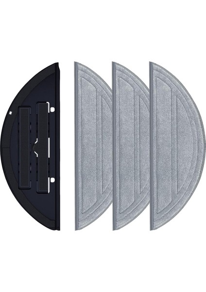 Roborock Saros 10 / S9 Maxv Ultra / G30 Robot Süpürge Parçaları Için Paspas Tutucu ve Paspas Pedi (Yurt Dışından)