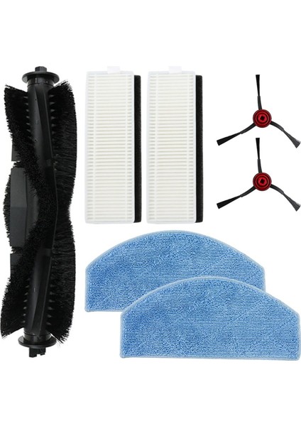 Laresar MARS01 / Lubluelu SL68 Robot Süpürge Ana Yan Fırça Hepa Filtre Paspas Bezi Yedek Parçaları (Yurt Dışından)