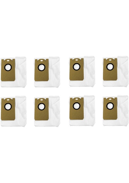 Proscenic M7MAX M7PRO M8 Pro /vıomı VXVC11/KYVOL Cybovac S31 /uoni V980 Plus/honiture Q6 Vakum Parçası Için 8 Adet Toz Torbası (Yurt Dışından)