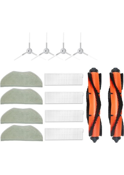 Xiaomi Mijia G1 Mjstg1 Robot Süpürge Hepa Filtre Paspas Bezi Su Deposu Toz Kutusu Parçaları (Yurt Dışından)