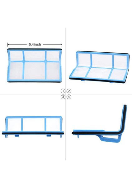 Ilife V5 V5S V3 V3S V5PRO V50 V55 X5 V5S Pro Robot Süpürge Parçaları Için Verimli Hepa Filtresi (Yurt Dışından) modelleri