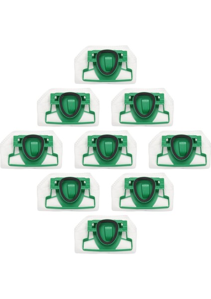 Vorwerk Kobold VK200 FP200 Elektrikli Süpürge Aksesuarları Için 9 Adet Yedek Toz Torbası Kiti Premium Toz Torbası Yedek Parçaları (Yurt Dışından)