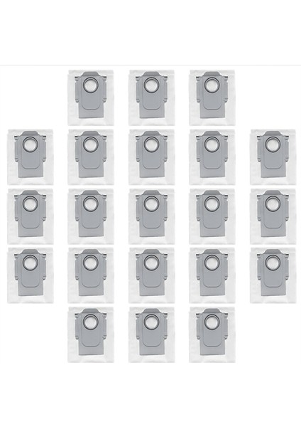 Xiaomi Roborock P10 / Q Revo Robot Süpürge Aksesuarları Toz Torbası Çöp Torbası Yedek Parçaları Için 21 Adet (Yurt Dışından)
