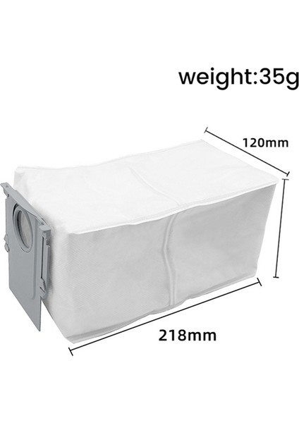 Xiaomi Roborock P10 / Q Revo Robot Süpürge Aksesuarları Toz Torbası Çöp Torbası Yedek Parçaları Için 21 Adet (Yurt Dışından) modelleri