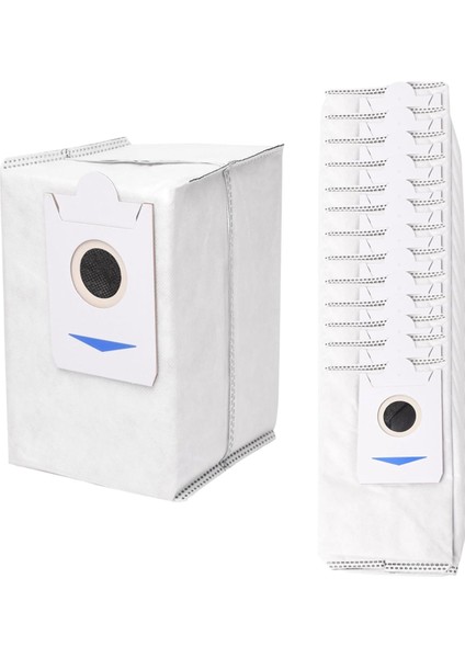 Ecovacs Deebot X2 Omni/ X2/ X2 Pro/ DEX86 Robot Süpürge Aksesuarları Toz Torbası Için 14'lü Paket Toz Torbası (Yurt Dışından)