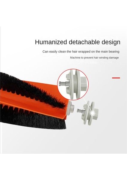 Ana Yan Fırça Hepa Filtre Toz Torbası Yedek Aksesuarları Xiaomi Mijia STYTJ05ZHM Elektrikli Süpürge Kitleri Için Parçalar (Yurt Dışından) fiyatları