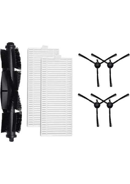 Elektrikli Süpürge Yedek Aksesuarlar 360 S8 S8 Plus Süpürme Robotu Ana Fırça Hepa Filtre Yan Fırça Seti (Yurt Dışından) fiyatları
