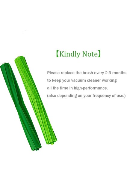 Irobot Roomba S9 / S9 + Plus 9150 9550 Robot Süpürgenin Değiştirilmesi Için Çift Çok Yüzeyli Kauçuk Fırça Rulo Fırça (Yurt Dışından) modelleri