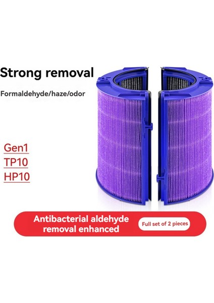 Dyson Gen1 / TP10/HP10/TP06/PH02 Hava Temizleyici Için Aktif Karbon Hepa Filtresi Yedek Filtre Bakterileri Giderir (Yurt Dışından)