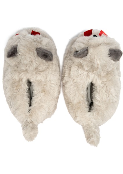 Sisi Kadın Hayvanlı Panduf Gri 36/41 modelleri