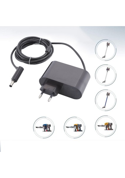 Elektrikli Süpürge Güç Adaptörü Robot Temizleyici Yedek Şarj Cihazı Dyson V6 V7 V8 DC58 DC59 DC61 DC62 DC74 Ab Tak (Yurt Dışından) indirimleri