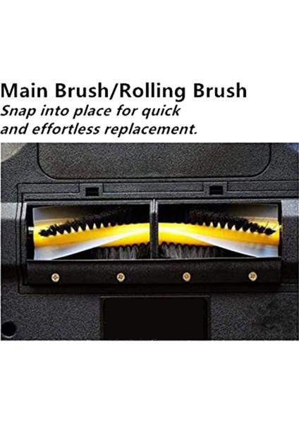 Proscenic 780T 790T Robotlu Süpürge Yedek Parçaları Için Yedek Ana Fırça Yan Fırça Paspas Bezi Hepa Filtre (Yurt Dışından) fırsatları