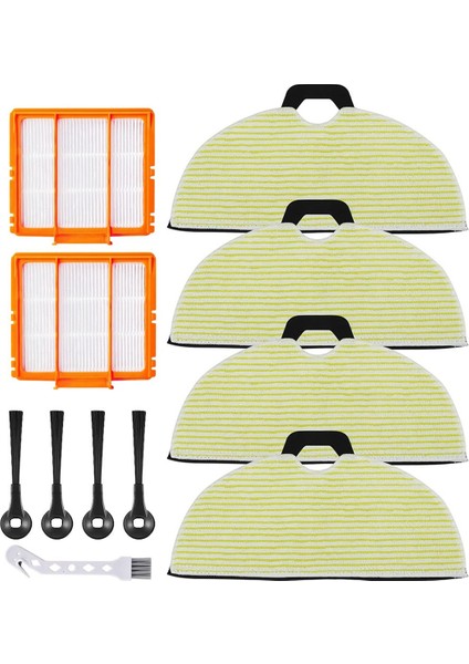 Shark RV2001WD, RV2002WD, AV2001WD, RV2000WD Robot Süpürge Parçası Için Yedek Paspas Fırçası Filtre Kiti (Yurt Dışından) fiyatları