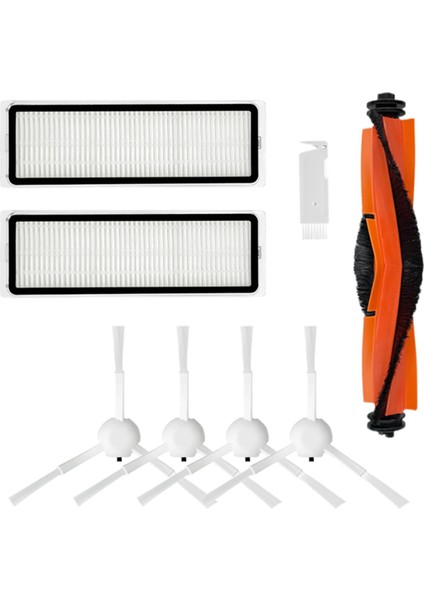 Xiaomi Mijia 3s 2pro B108CN B113CN Robot Süpürge Silindiri Ana Yan Fırça Hepa Filtre Yedek Parça Aksesuarları (Yurt Dışından) fırsatları