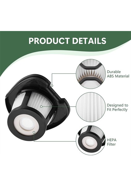 Bissell 2284W, 2390, 2389, 2390A El Süpürgesi Için 2284W Filtre Değişimi, 1614212, 1614203 ve 1614204 Parçalarıyla Karşılaştırın (Yurt Dışından) fırsatları