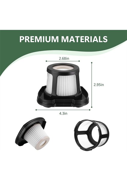 Bissell 2284W, 2390, 2389, 2390A El Süpürgesi Için 2284W Filtre Değişimi, 1614212, 1614203 ve 1614204 Parçalarıyla Karşılaştırın (Yurt Dışından) indirimleri