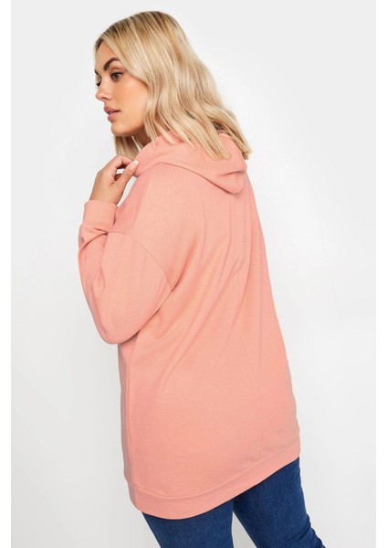 Büyük Beden Payetli Uzun Kollu Bağcıklı Kapüşonlu Sweatshirt 303234 indirimleri