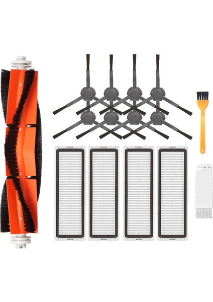 Dreame Bot Z10 Pro / L10 Plus Aksesuarları Ana Yan Fırça Hepa Filtre Robot Süpürge Yedek Parçaları (Yurt Dışından)